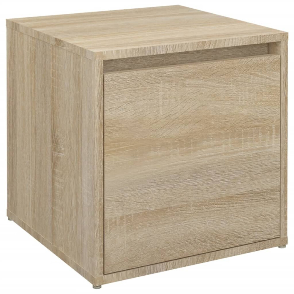 Vidaxl (Sonoma Oak) Box Drawer Hall Tool Box Chest Organiser Storage Case Engineered Wood