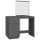 VidaXL (Grey) vidaXL Solid Wood Pine Dressing Table Wooden Desk Cosmetic Table Multi Colours 1