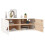 VidaXL (White, 2) vidaXL Wall Cabinet Hanging Storage Cabinet Wall Cupboard Solid Wood Pine 8