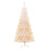 VidaXL (White, 180 cm) vidaXL Artificial Christmas Tree with Iridescent Tips Green PVC Multi Sizes 2