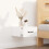 VidaXL (White, 1) vidaXL 1/2x Wall-mounted Bedside Cabinet Floating Bedside Unit Multi Colours 3
