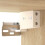 VidaXL (Sonoma oak, 1) vidaXL 1/2x Wall-mounted Bedside Cabinet Floating Bedside Unit Multi Colours 8