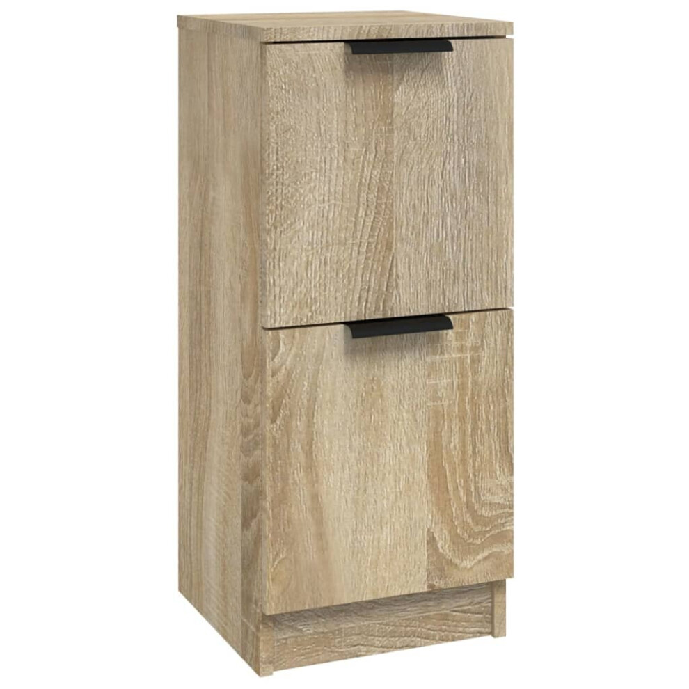 Vidaxl (Sonoma Oak, 1) Sideboards Cupboard Storage Cabinet Home Organiser Engineered Wood