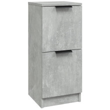 (Concrete grey, 1) vidaXL Sideboards Cupboard Storage Cabinet Home Organiser Engineered Wood