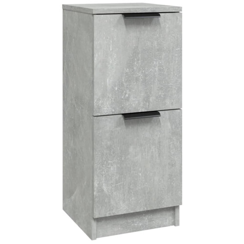 VidaXL (Concrete grey, 1) vidaXL Sideboards Cupboard Storage Cabinet Home Organiser Engineered Wood