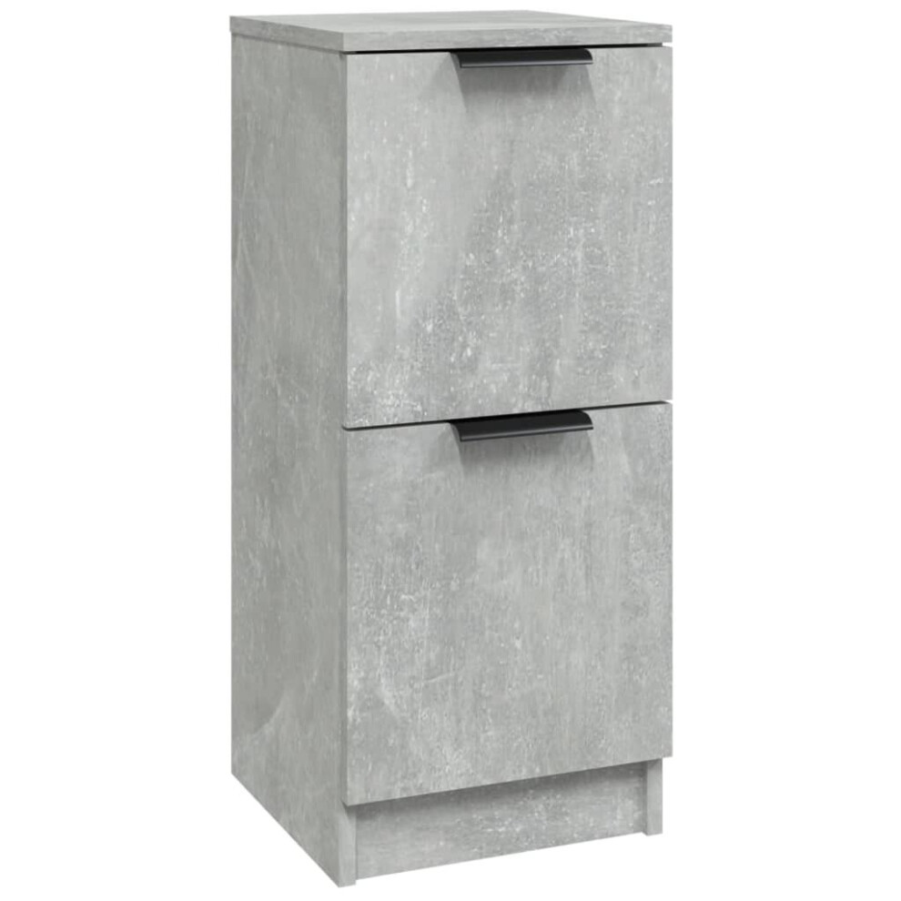 (Concrete grey, 1) vidaXL Sideboards Cupboard Storage Cabinet Home Organiser Engineered Wood