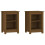 VidaXL (Honey brown, 2) vidaXL 1/2x Solid Wood Pine Bedside Cabinet Nightstand End Table Multi Colours 1