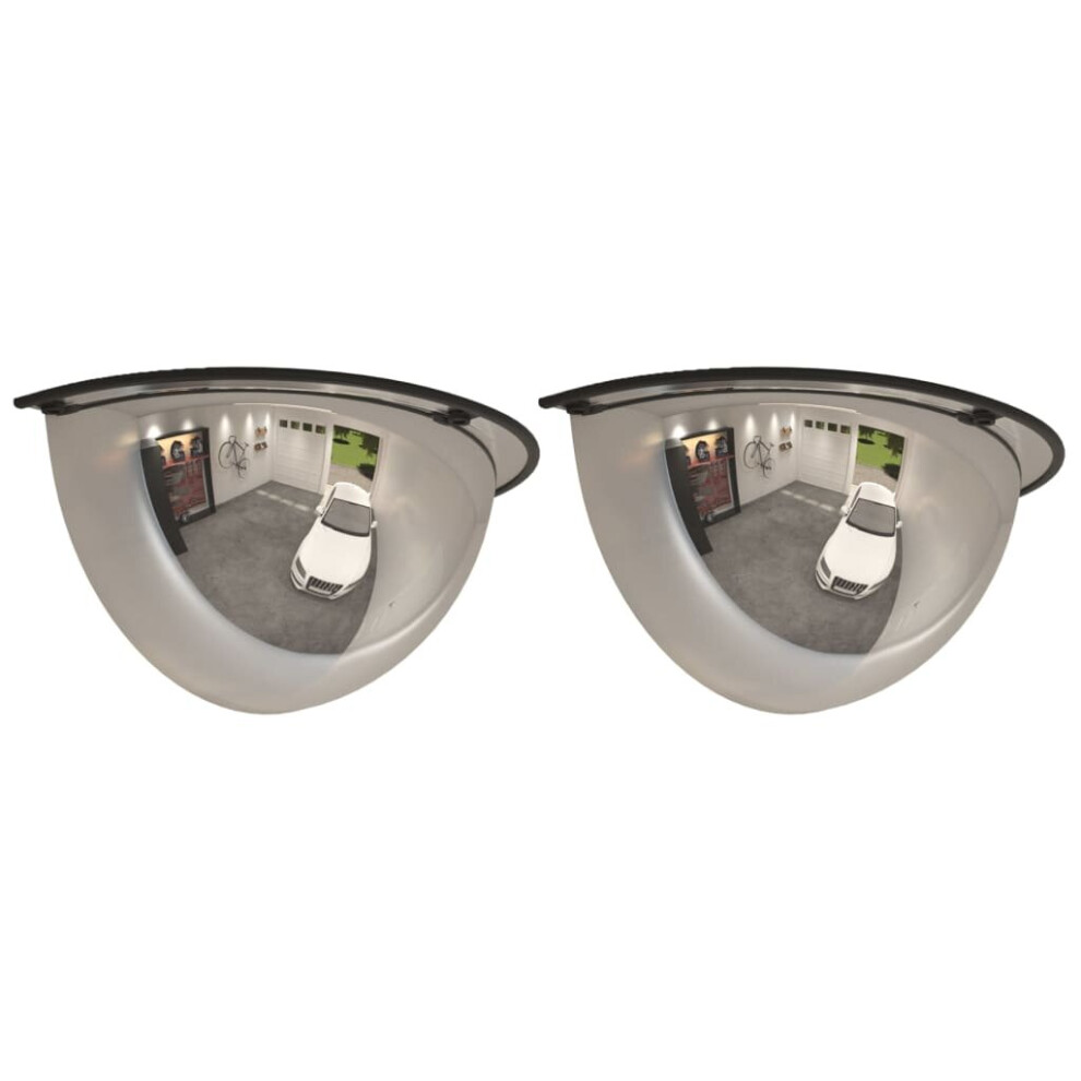 (30 cm/2) vidaXL 1/2x Traffic Mirror Acrylic Driveway Safety Mirror Multi Sizes/Models