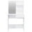 VidaXL (White) vidaXL Dressing Table Set HomeVanity Table Makeup Vanity Desk Cosmetic Table 6