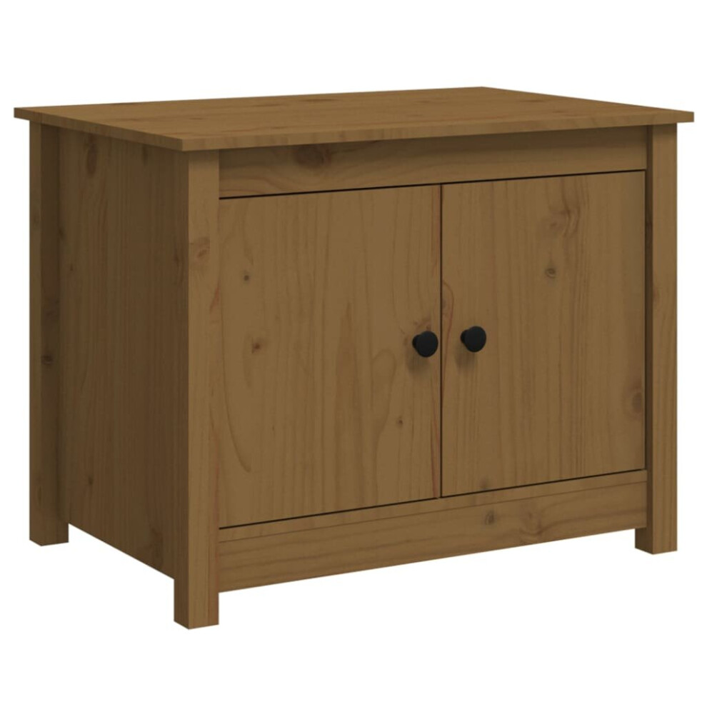 Vidaxl (Honey Brown) Solid Wood Pine Coffee Table Side Centre Accent End Table Multi Colours