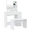 VidaXL (White) vidaXL Dressing Table Set Bedroom Makeup Table Vanity Desk Cosmetic Table 3