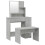 VidaXL (Concrete grey) vidaXL Dressing Table Set Bedroom Makeup Table Vanity Desk Cosmetic Table 1