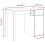 VidaXL (White) vidaXL Solid Wood Pine Desk Office Computer Study Writing Desk Multi Colours 2