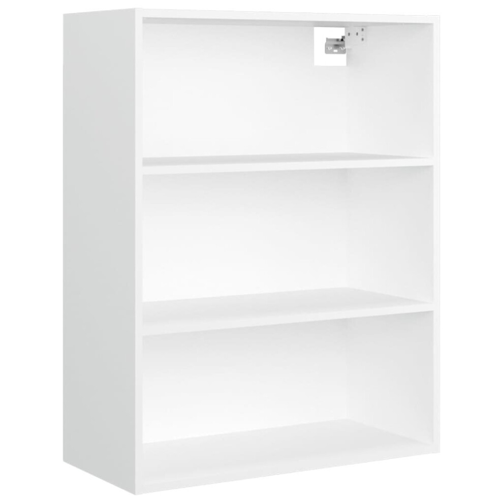 Vidaxl (White) Hanging Wall Cabinet Storage Cabinet Wall Cupboard Floating Cabinet White