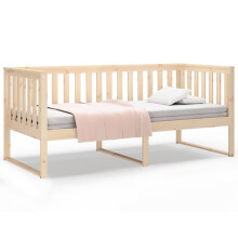(Brown, 100x200 cm) vidaXL Solid Wood Pine Day Bed Bedroom Furniture Multi Colours Multi Sizes