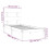VidaXL vidaXL Bed Frame Bed Base Platform Bed Solid Wood 75x190 cm Small Single 4