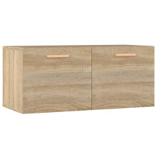 (Sonoma oak) vidaXL Wall Cabinet Hanging Storage Cabinet Wall Cupboard Engineered Wood