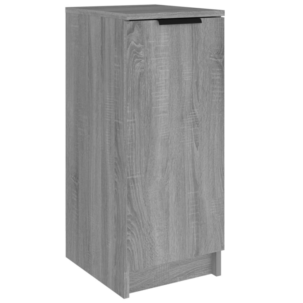 Vidaxl (Grey Sonoma) Shoe Cabinet Shoe Cupboard Shelf Shoe Rack Shoe Storage Engineered Wood