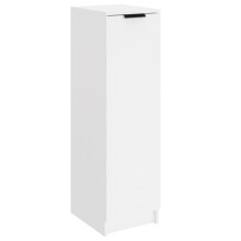 (White) vidaXL Shoe Cabinet Engineered Wood Hallway Shoe Storage Cupboard Shoe Holder