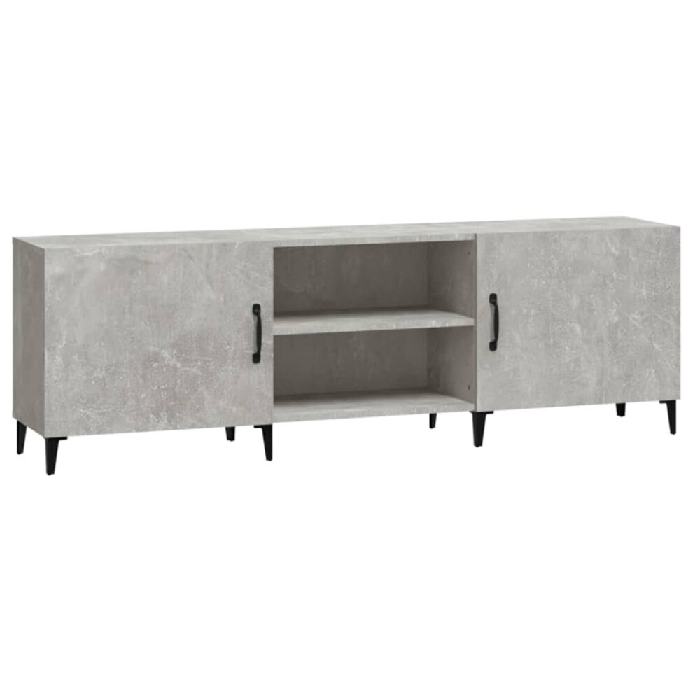 (Concrete grey) vidaXL TV Cabinet Engineered Wood TV Console Media Unit Cabinet Multi Colours