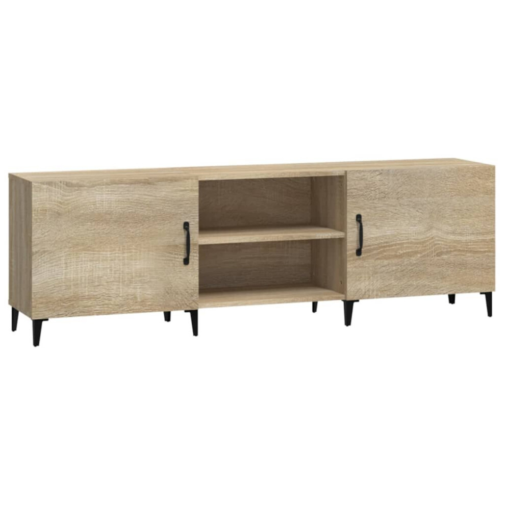 (Sonoma oak) vidaXL TV Cabinet Engineered Wood TV Console Media Unit Cabinet Multi Colours