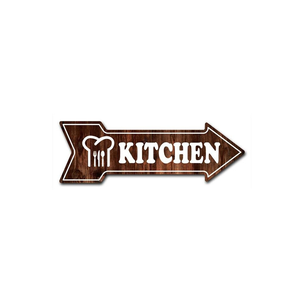 SignMission D-A-12-999787 12 x 36 in. Indoor & Outdoor Decor Direction Sticker Vinyl Wall Decals - Kitchen 2 - 24 in.