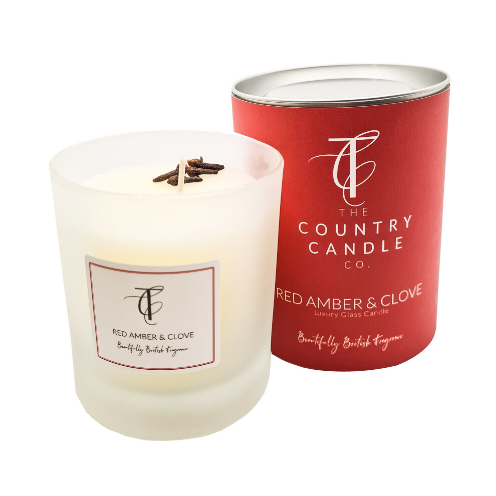 The Country Candle Company Pastels Range Tumbler - Red Amber & Clove