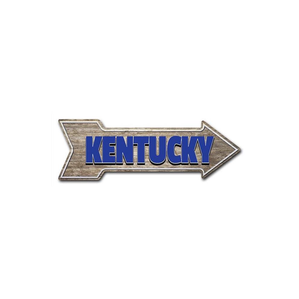 SignMission D-A-12-999788 12 x 36 in. Indoor & Outdoor Decor Direction Sticker Vinyl Wall Decals - Kentucky - 24 in.