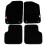 Fiat 500 Tailored Carpet Car Mats 2012 Onwards 1