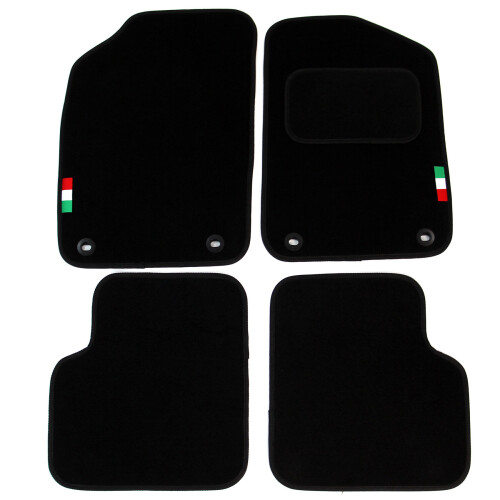 Fiat 500 Tailored Carpet Car Mats 2012 Onwards