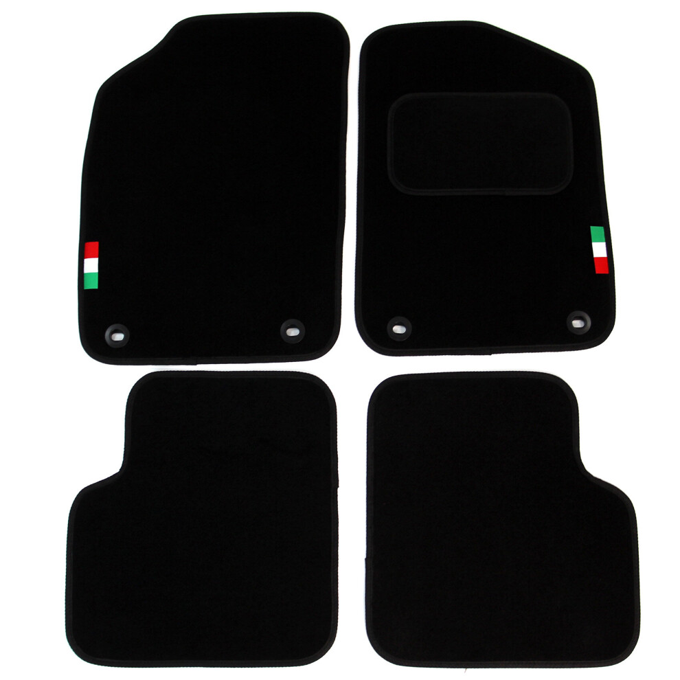 Actiasmat Fiat 500 Tailored Carpet Car Mats 2012 Onwards