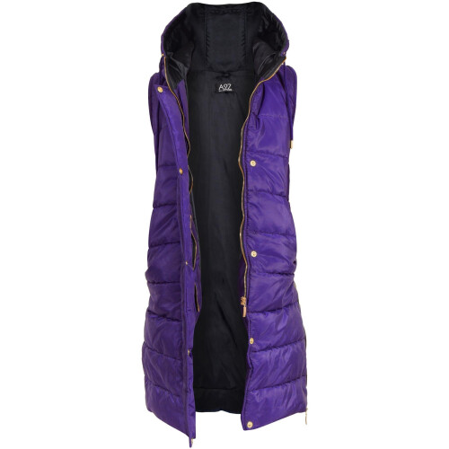 (13 Years) Girls Oversized Gilet Mint Long Line Jacket 1