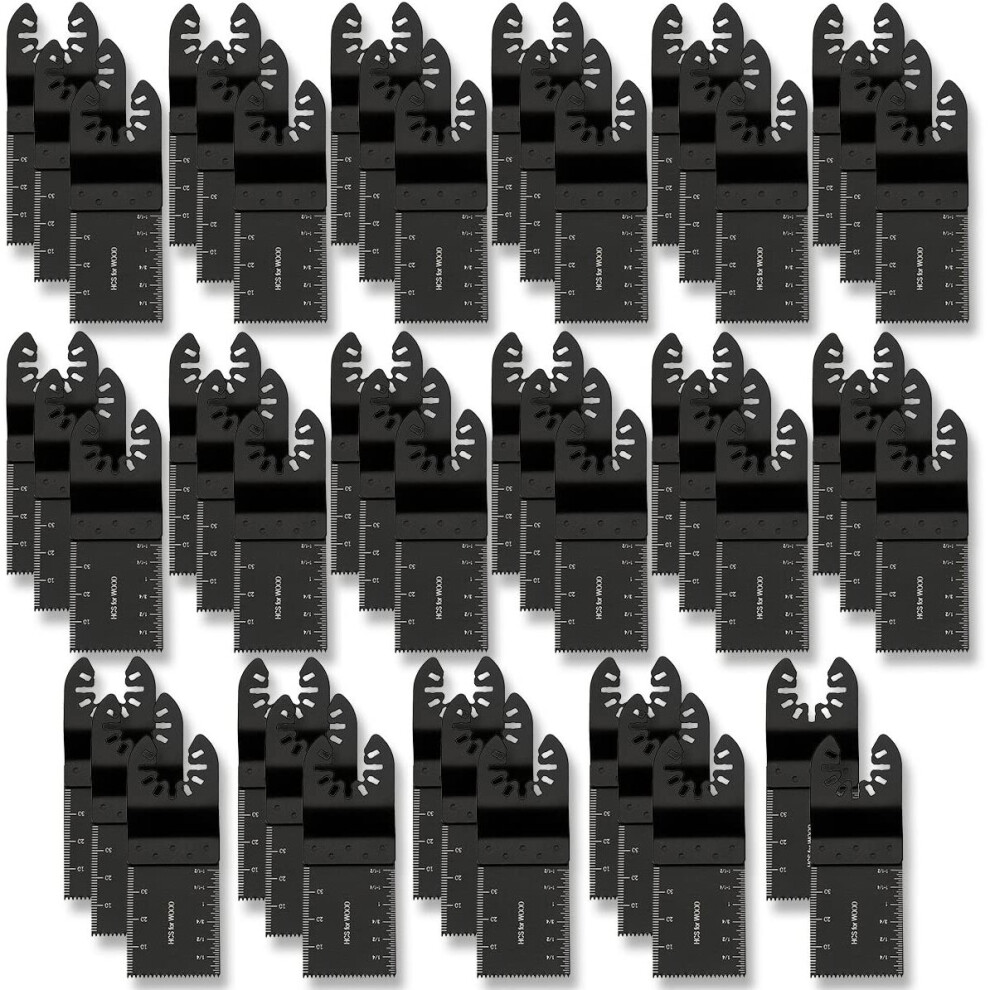 50Pcs Universal Oscillating Quick Release Saw Blades Set Multitool Tool Blade For Bosch Craftsman Dewalt Dremel Fein Ridgid Tch Makita Milwaukee 6167541425564