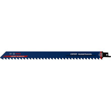 Lama di sega a sciabola in carburo Expert 300 mm BOSCH per calcestruzzo cellulare S1241HM - 3 pezzi - 2608900411