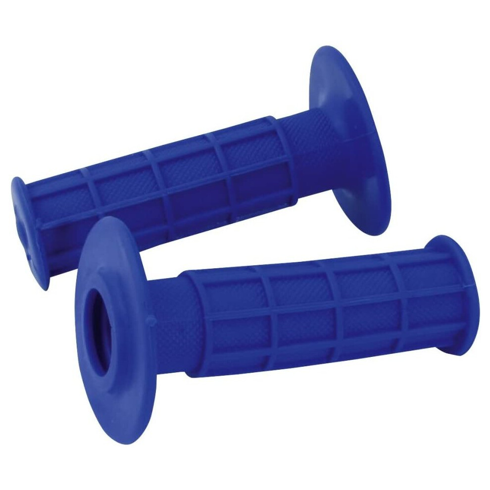 Pair Ofgrip Motocross 22Mm Left 25Mm Right 125Mm Length Blue 5034862224743