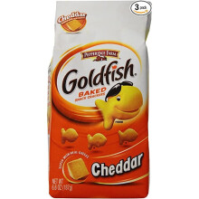 Pepperidge Farm Goldfish, Cheddar, 6.6 Ounce Bag (Pack of 3)