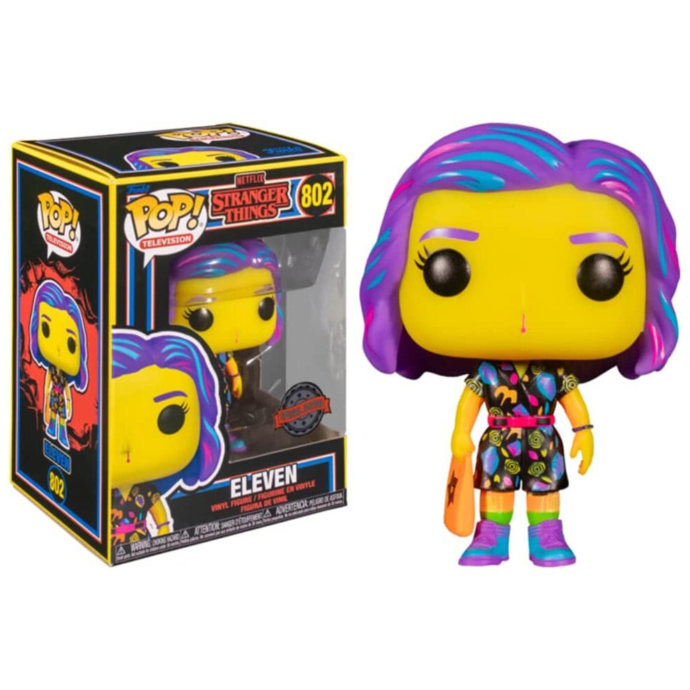 Funko POP Vinyl: Stranger Things - Eleven In Mall Outfit (Blacklight)