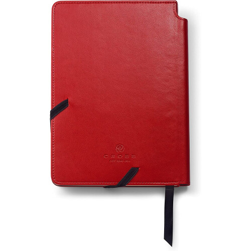 Cross Cross Medium Premium Ruled Journal - Crimson (16 x 21cm) 1