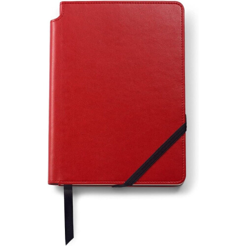Cross Cross Medium Premium Ruled Journal - Crimson (16 x 21cm)