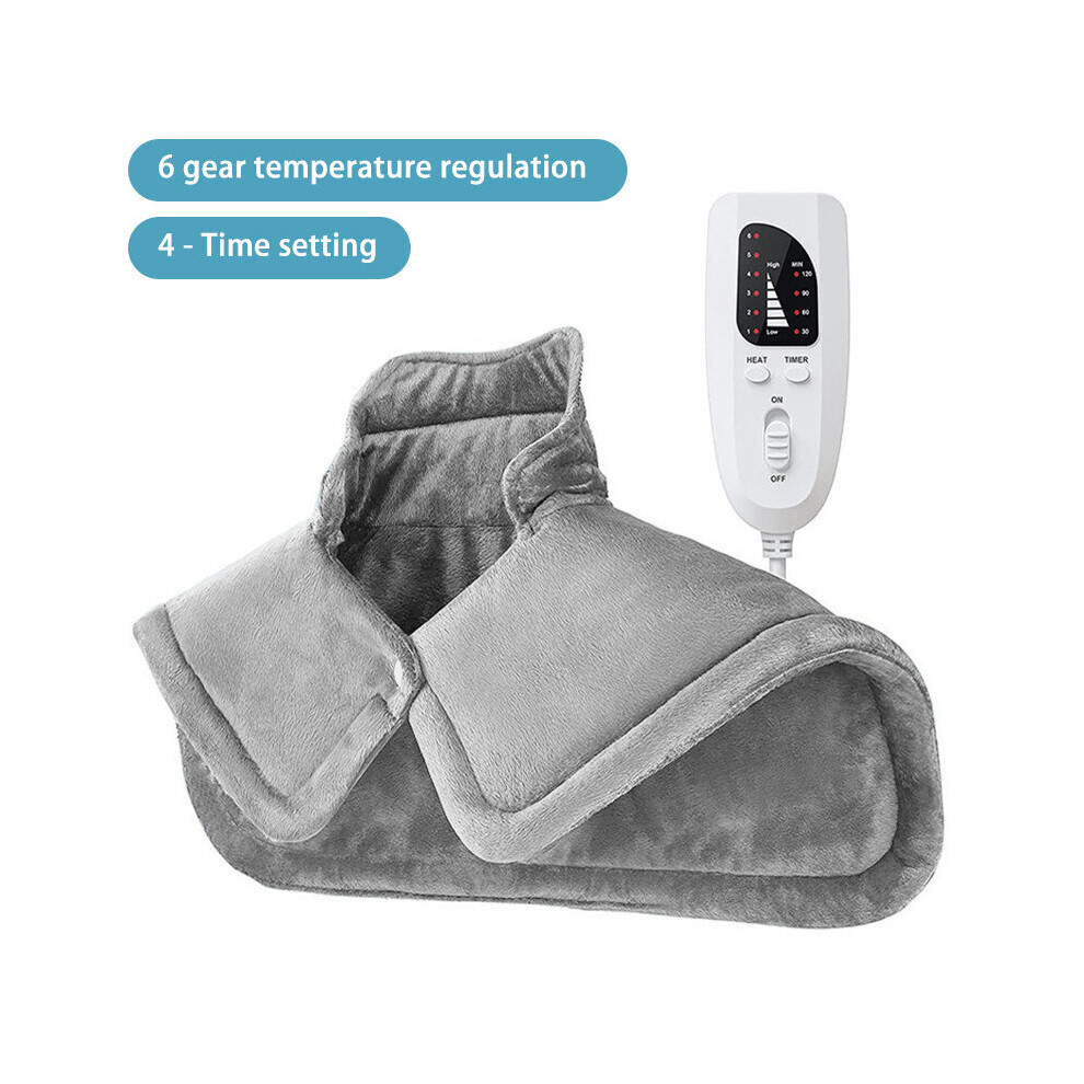 Skesrjtop Beige (Beige) Warmer Electric Heating Neck Shoulder Back Heated