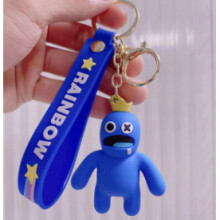 (C) Roblox Rainbow Friend Keychain Anime Figures Toys Gift