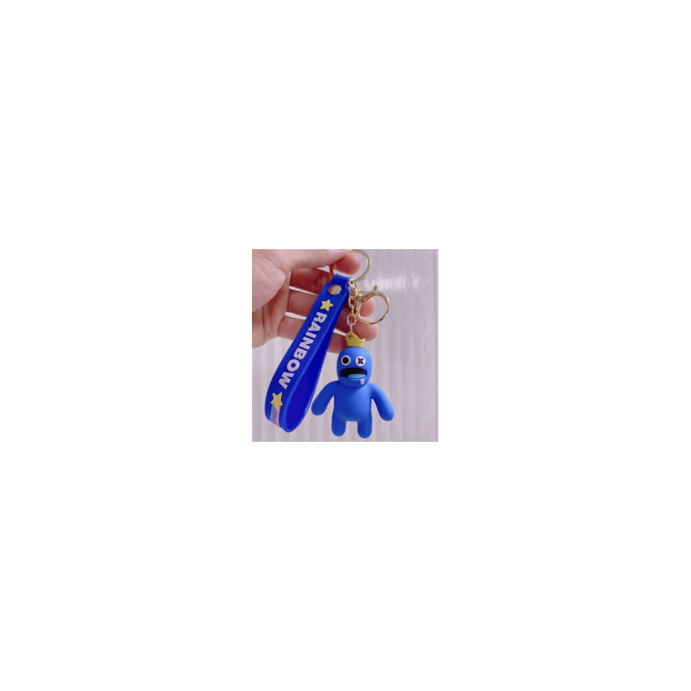 (A) Roblox Rainbow Friend Keychain Anime Figures Toys Gift