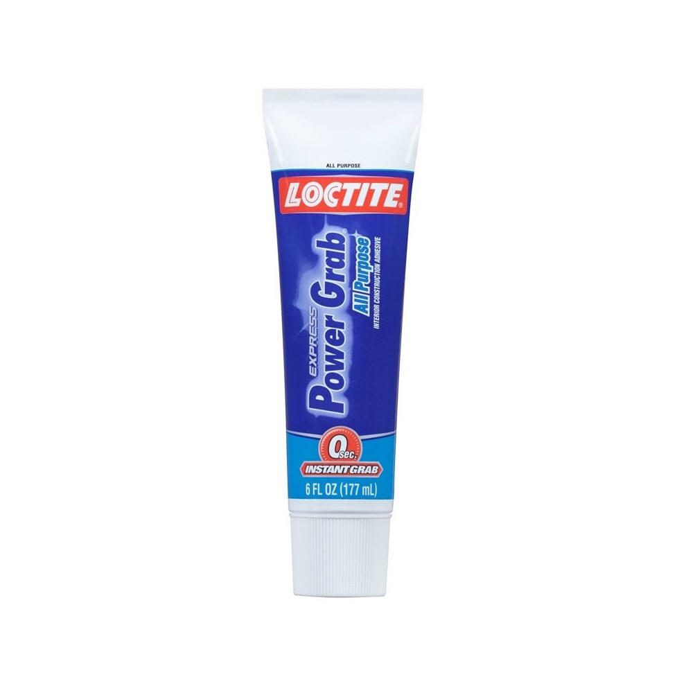 Loctite Express Power Grab All Purpose Adhesive - 177 ml, Fast-Setting, Strong Adhesive for Wood, Metal, & More, Ideal for Home Repairs & DIY Projects