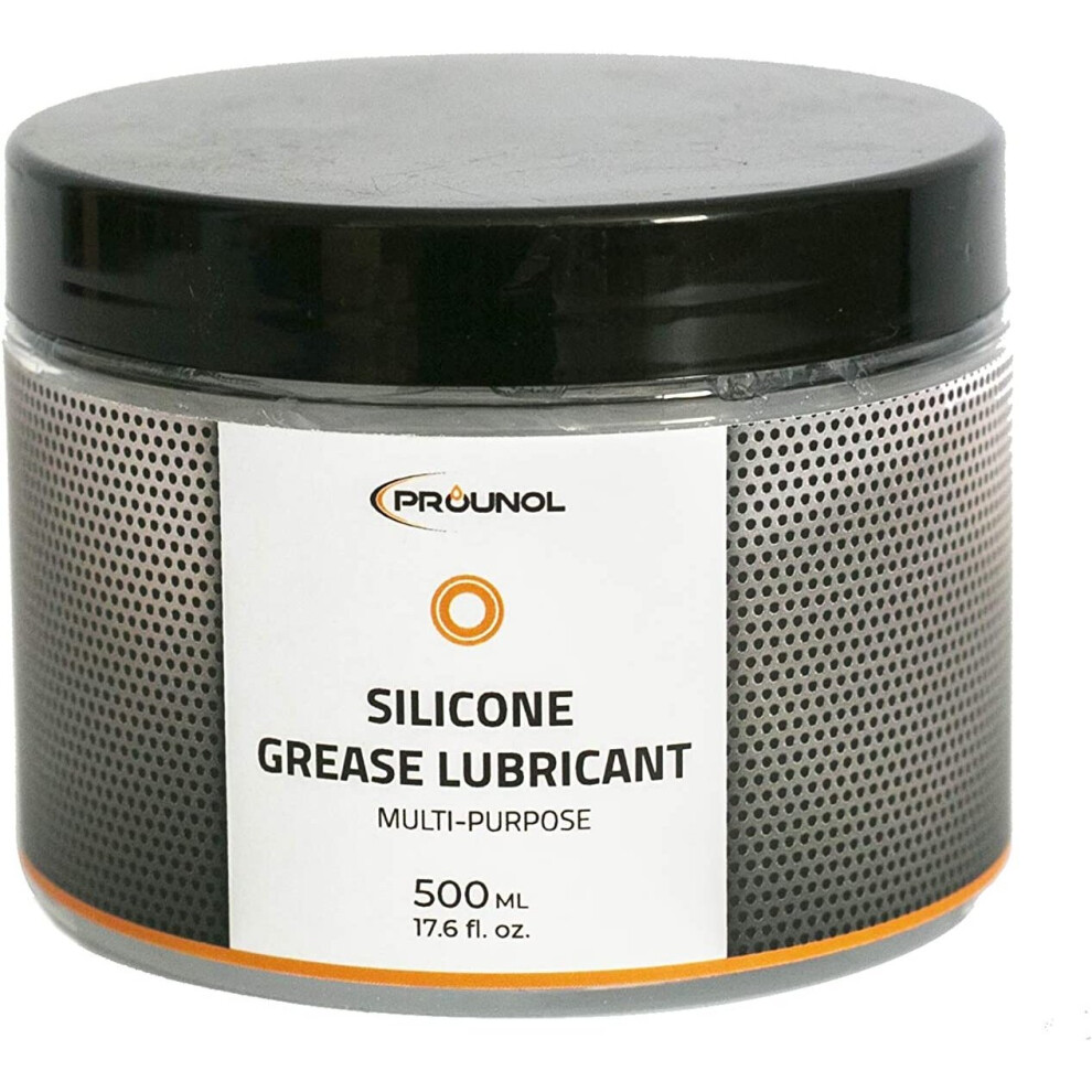 Prounol 100% Silicone Grease, General-Purpose Dielectric Paste, Waterproof Ht Rubber Grease - 500Ml 5907713351502