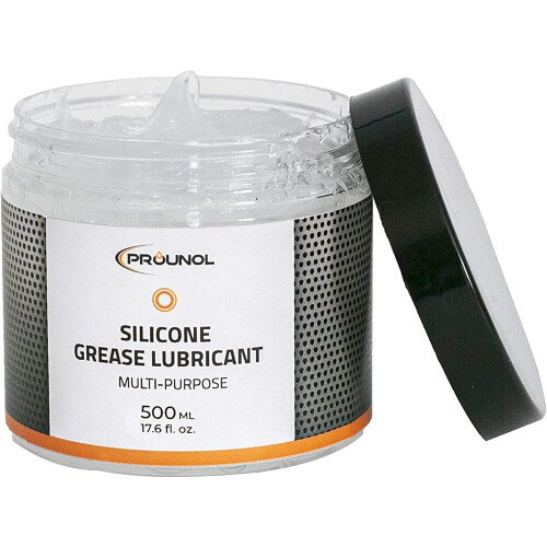 PROUNOL 100% Silicone Grease, General-Purpose Dielectric Paste, Waterproof HT Rubber Grease - 500ml 1