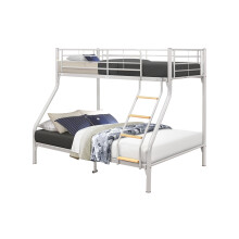 Nexus Metal 3-Sleep Bunk Bed In Silver (Single Over Double)