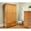 Birlea Woburn Oak 2 Door 2 Drawer Wardrobe 5