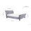 Birlea Opulence Grey Velvet Bed - Rolled Head and Footboard - Sprung Slatted Base 10