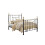 Birlea Bronte Metal Bed - Sprung Slatted Base - Steel Frame 2