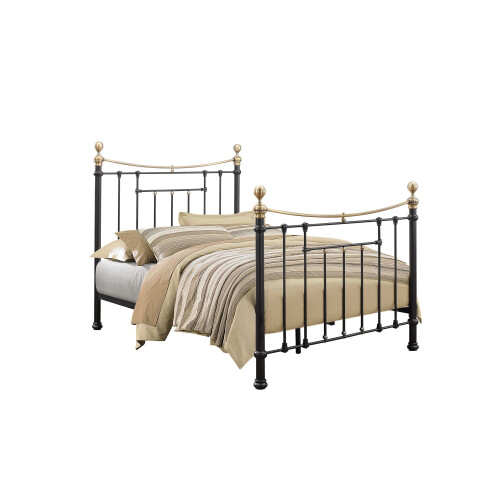 Birlea Bronte Metal Bed - Sprung Slatted Base - Steel Frame 1